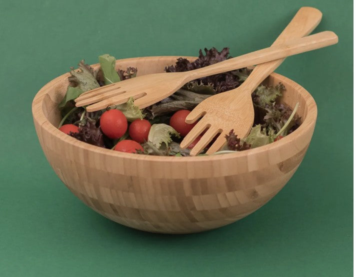 Bamboo Salad Servers