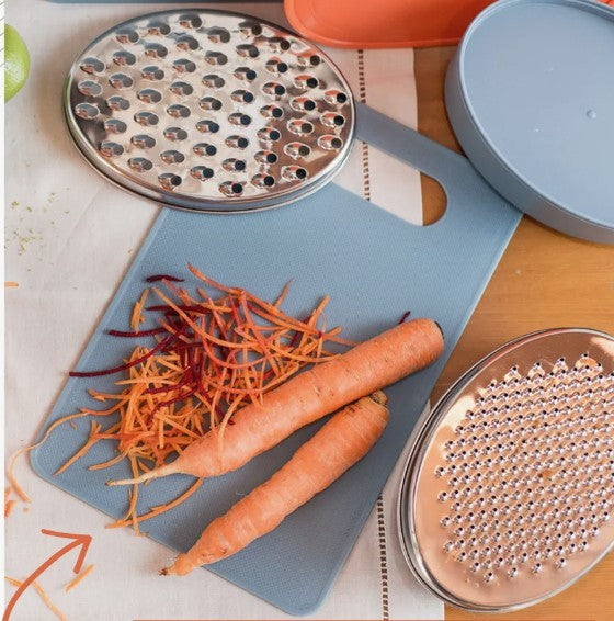 Coarse Grater with Container