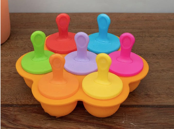 7-Popsicle Silicone Mold