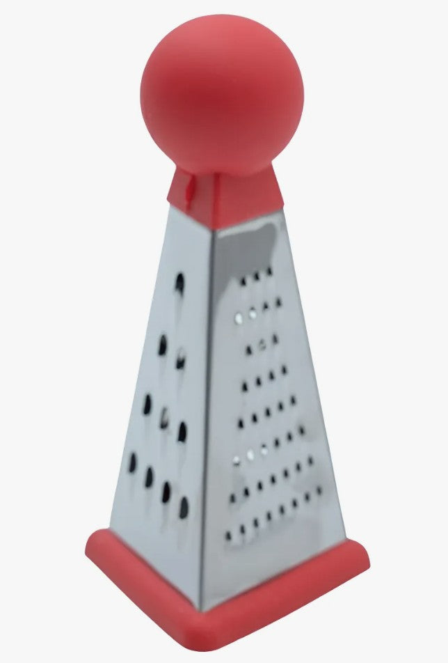 3-Sided Stainless Steel Grater with Silicone Base